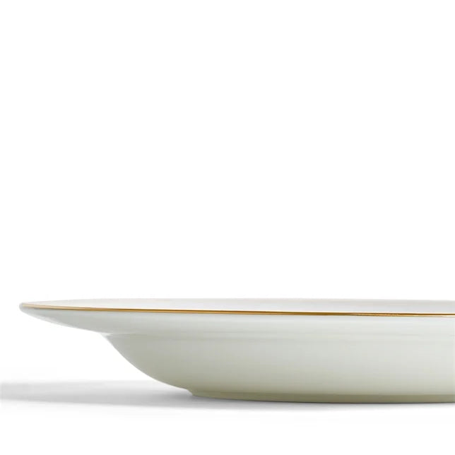 Renaissance Grey Rim Soup Bowl
