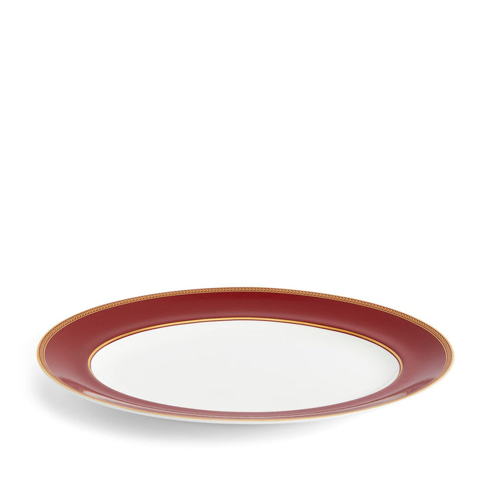 Renaissance Red Oval Platter