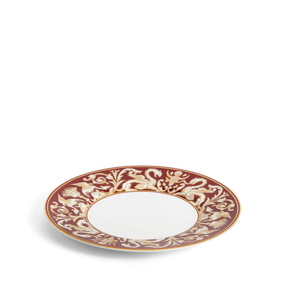 Renaissance Red Plate Florentine Accent