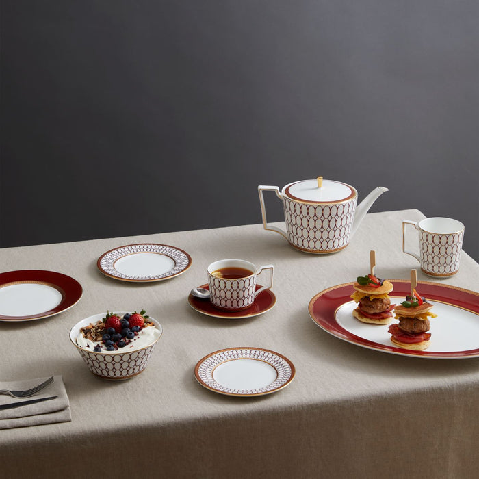 Renaissance Red Salad Plate