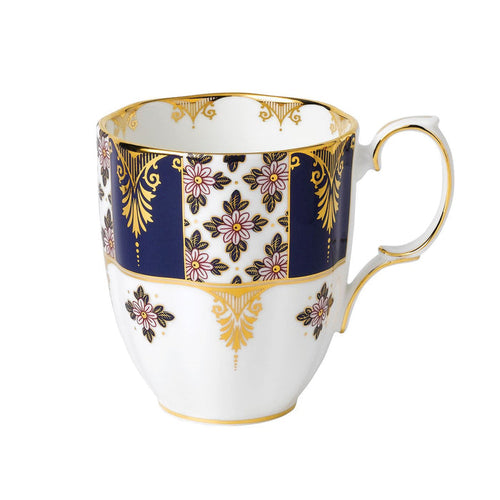 Royal Albert 100 Years of Royal Albert 1900 Regency Blue Mug