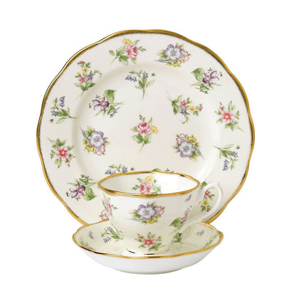 Royal Albert 100 Years of Royal Albert 1920 Spring Meadow 3 Piece Set