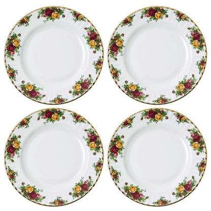 Royal Albert Old Country Roses Dinner Plate , Set of 4