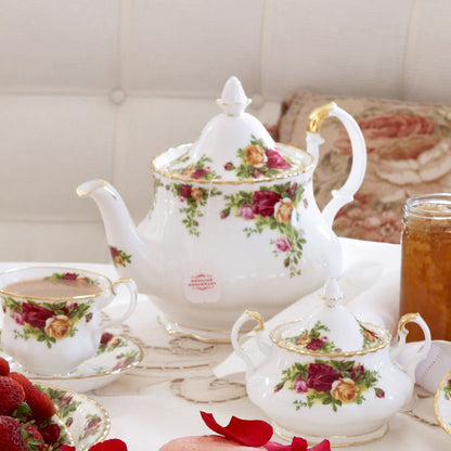 Royal Albert Old Country Roses Large Teapot