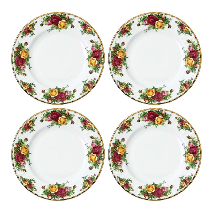 Royal Albert Old Country Roses Plate , Set of 4
