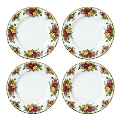 Royal Albert Old Country Roses Plate , Set of 4