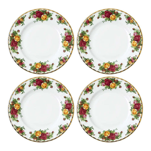 Royal Albert Old Country Roses Plate , Set of 4