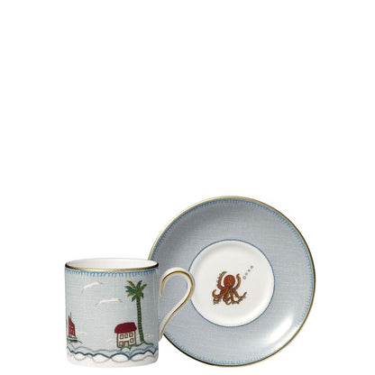 Sailor's Farewell Coffee Cup and Saucer