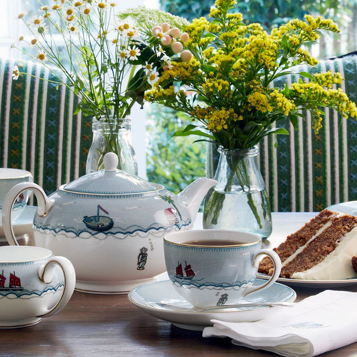 Sailor's Farewell Coffee Cup and Saucer