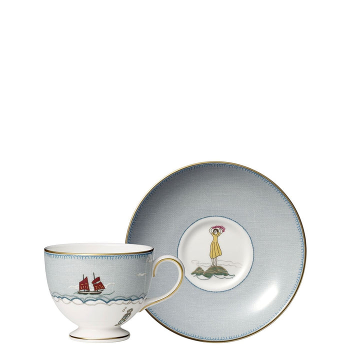 Sailor's Farewell Tea Cup and Saucer