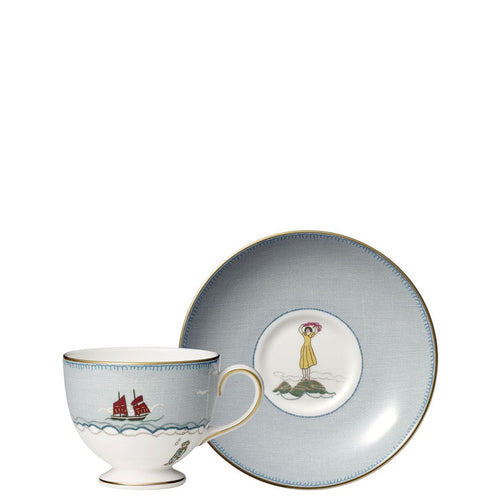 Sailor's Farewell Tea Cup and Saucer
