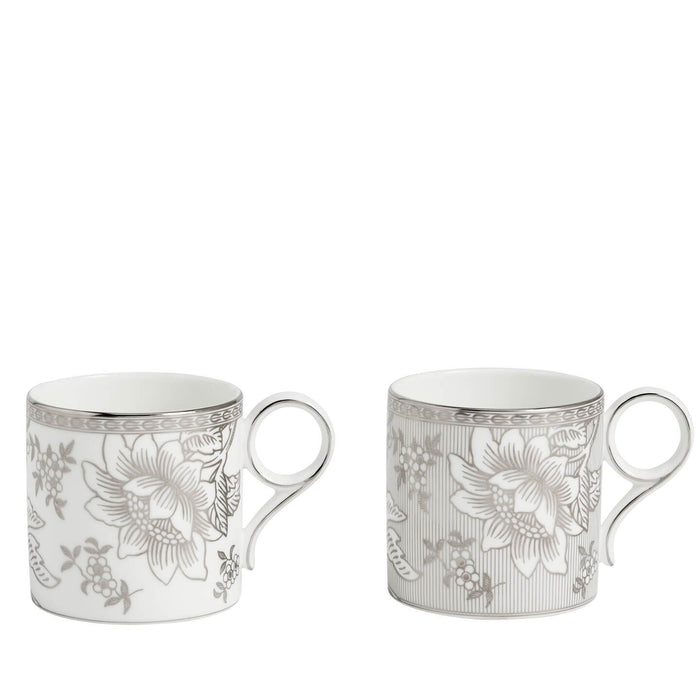 Silver Tonquin Mug Set of 2