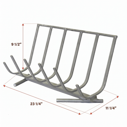 Stainless Steel Log Holder for Pizza Oven
