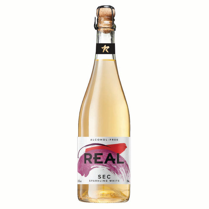REAL Sec Sparkling White Alcohol Free 750ml