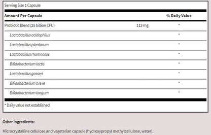 Ther-Biotic Meatabolic Formula 60ct Ortho Molecular