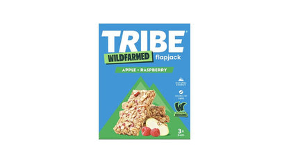 TRIBE Wildfarmed Apple RaspberryFlapjack Multipack 150g