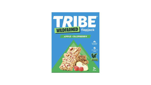TRIBE Wildfarmed Apple RaspberryFlapjack Multipack 150g