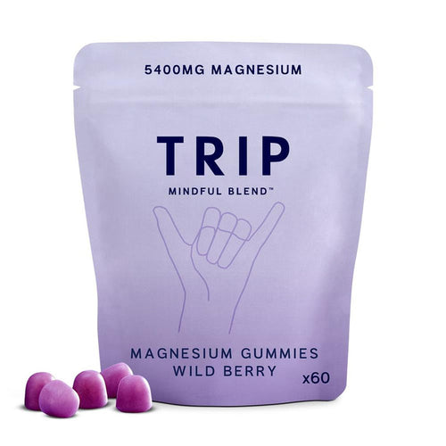 TRIP Wild Berry Magnesium Gummies x 60