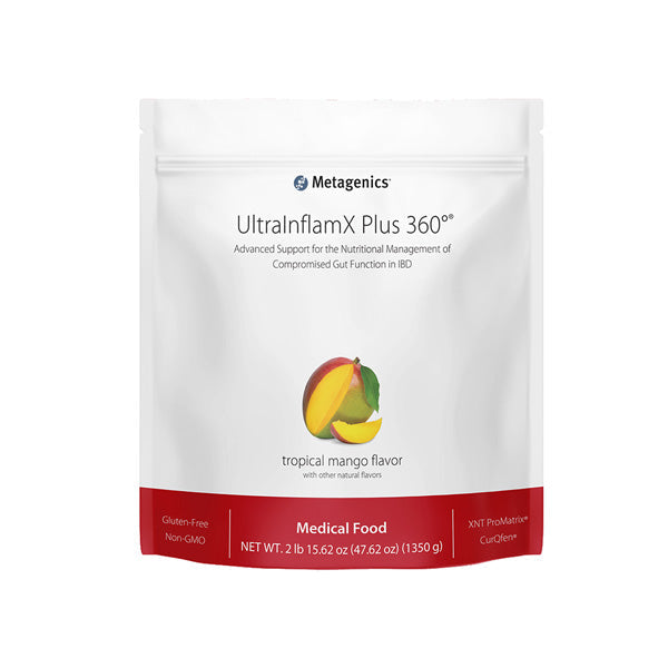 UltrainFlamx Plus 360 Tropical Mango 1lb Metagenics
