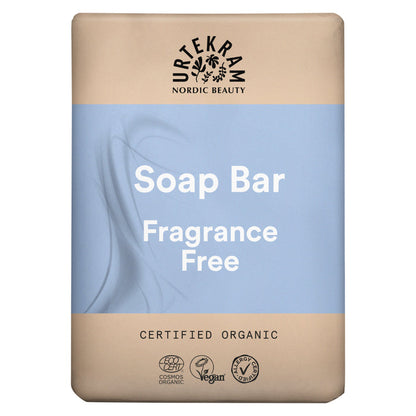 Urtekram Fragrance Free bar soap 100g
