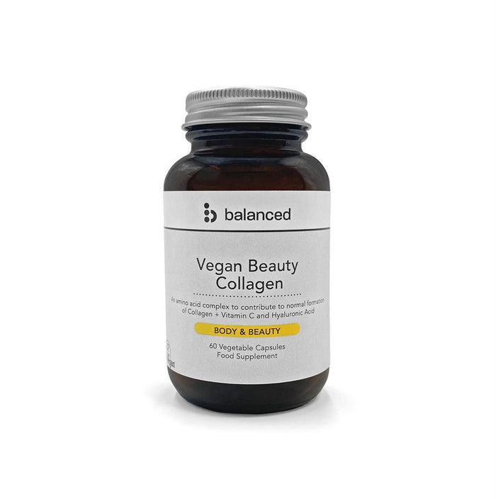 Vegan Beauty Collagen 60 Veggie Caps - Reusable Bottle