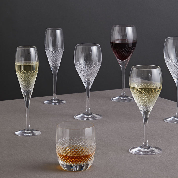 Vera Wang Diamond Mosaic Goblet, Set of 2