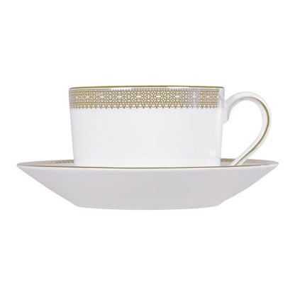 Vera Wang Lace Gold Tea Saucer