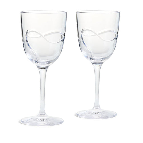 Vera Wang Luxe Graphite Red Wine Pair