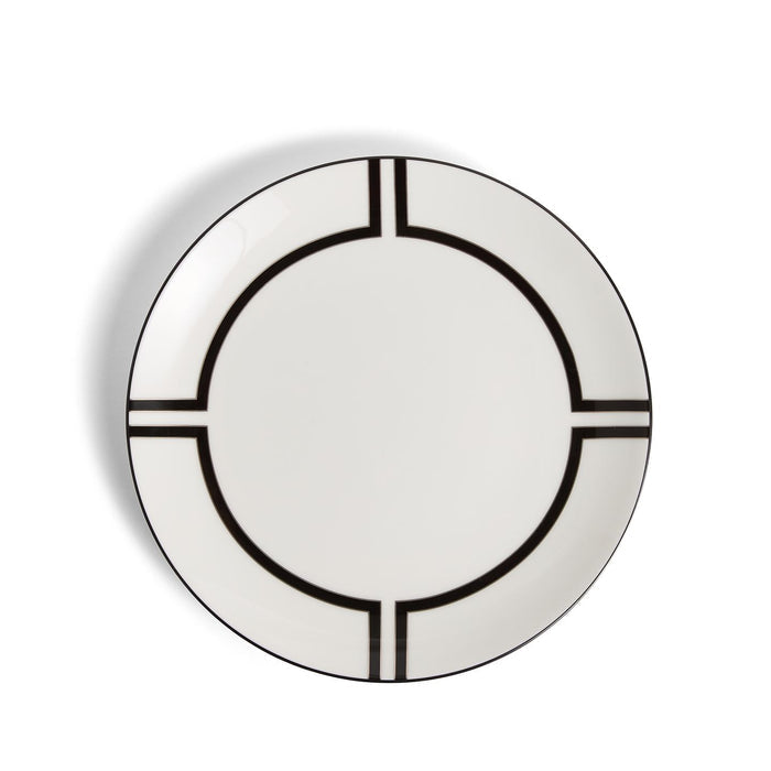 Vera Wang Luxe Graphite Salad Plate
