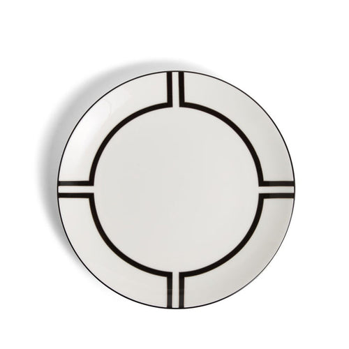 Vera Wang Luxe Graphite Salad Plate