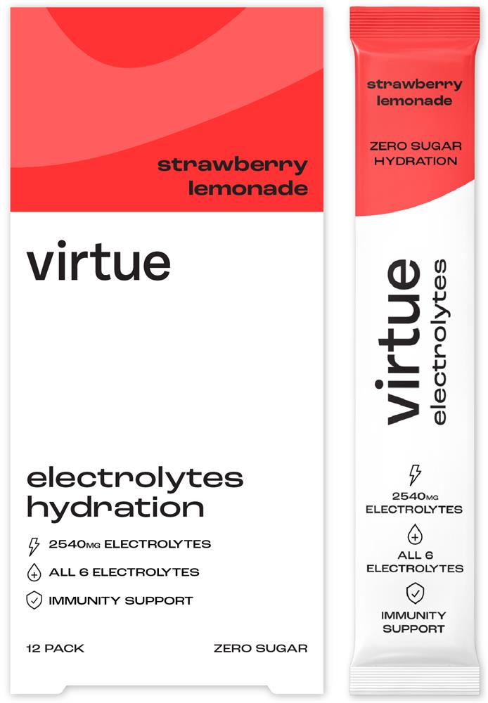 Electrolytes Hydration - Strawberry Lemonade 12 x 5g Sachets