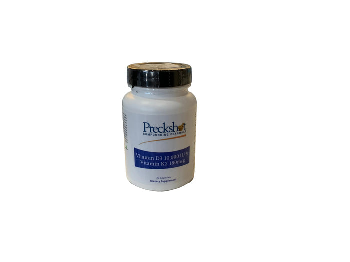 Vitamin D3 10,000 IU & Vitamin K2 180mcg