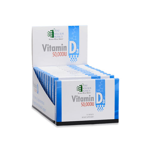Vitamin D3 50,000 IU 15ct Ortho Molecular