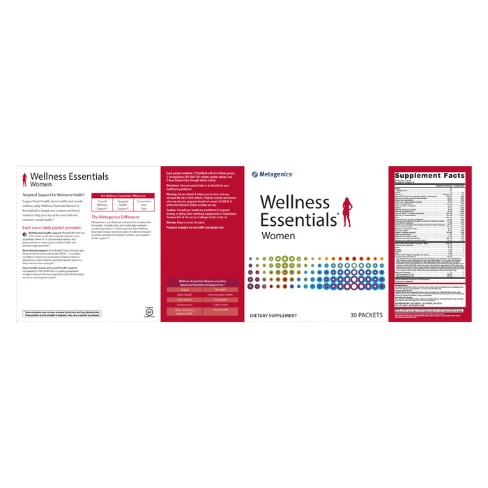 Wellness Essentials Women 30ct Ortho Molecular