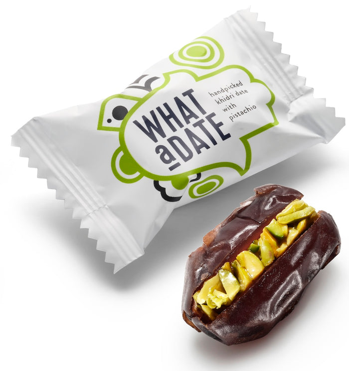 What a Date Organic Date with Pistachio - Singles 12g