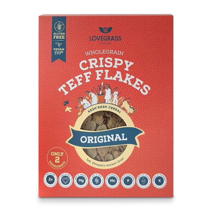 Wholegrain Crispy Teff Flakes - Original 350g