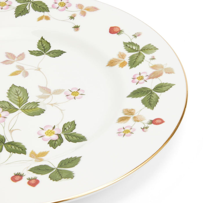 Wild Strawberry Gold Large Side Plate