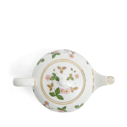 Wild Strawberry Gold Small Teapot
