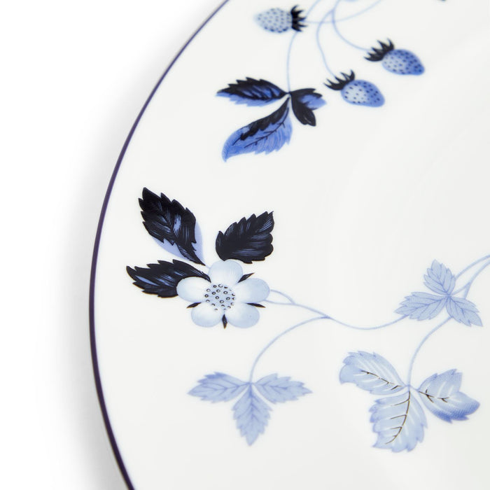 Wild Strawberry Inky Blue Dinner Plate