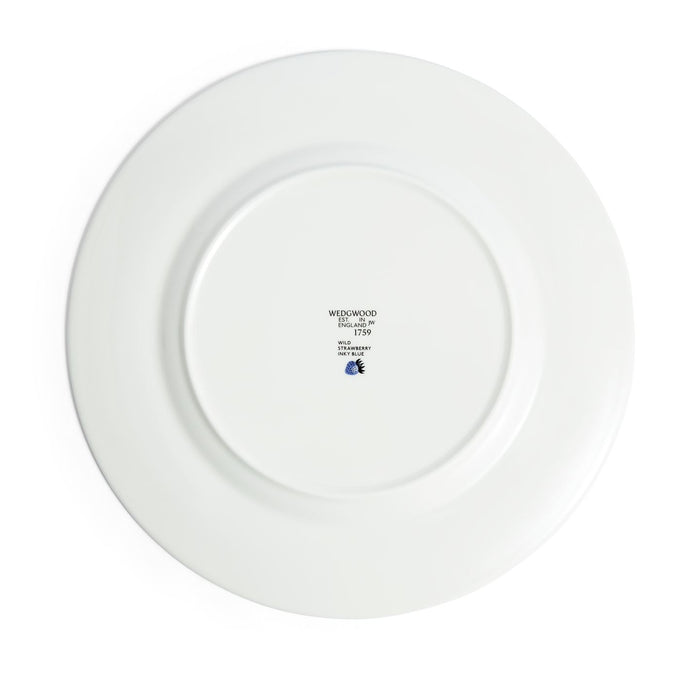Wild Strawberry Inky Blue Dinner Plate