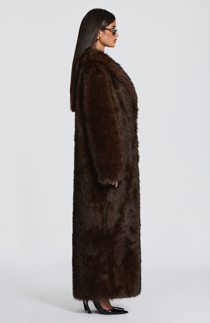 Willow Coat - Chocolate