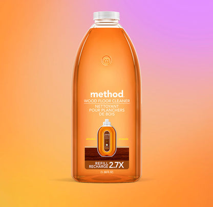 wood floor cleaner refill 2L - almond