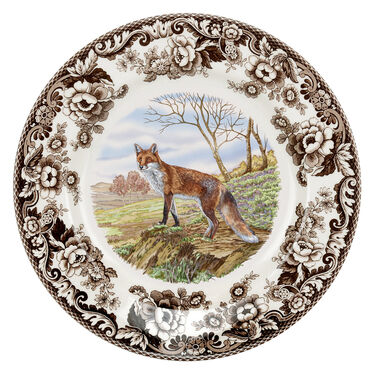 Woodland Red Fox Salad Plate