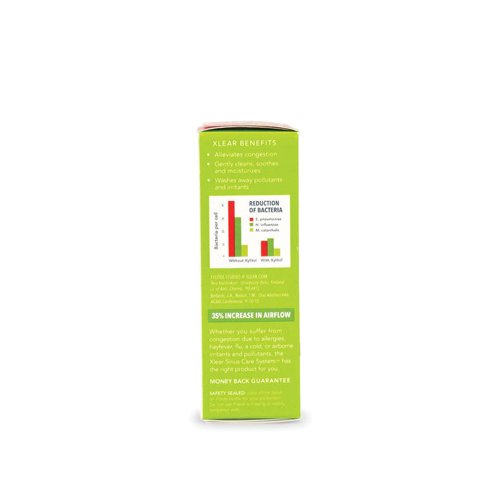 Xlear Natural Saline Sinus Nasal Spray with Xylitol 22ml (0.75 Fl Oz)