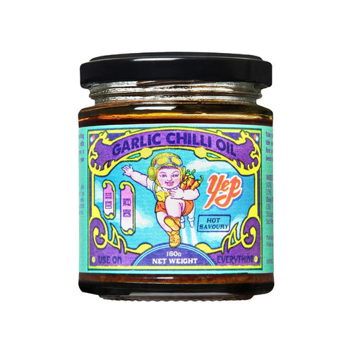 Yep Kitchen Garlic Chilli Oil 160g